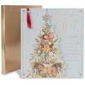 Clintons Luxury Christmas Card for Wife – Large Multi-Colour FSC Card