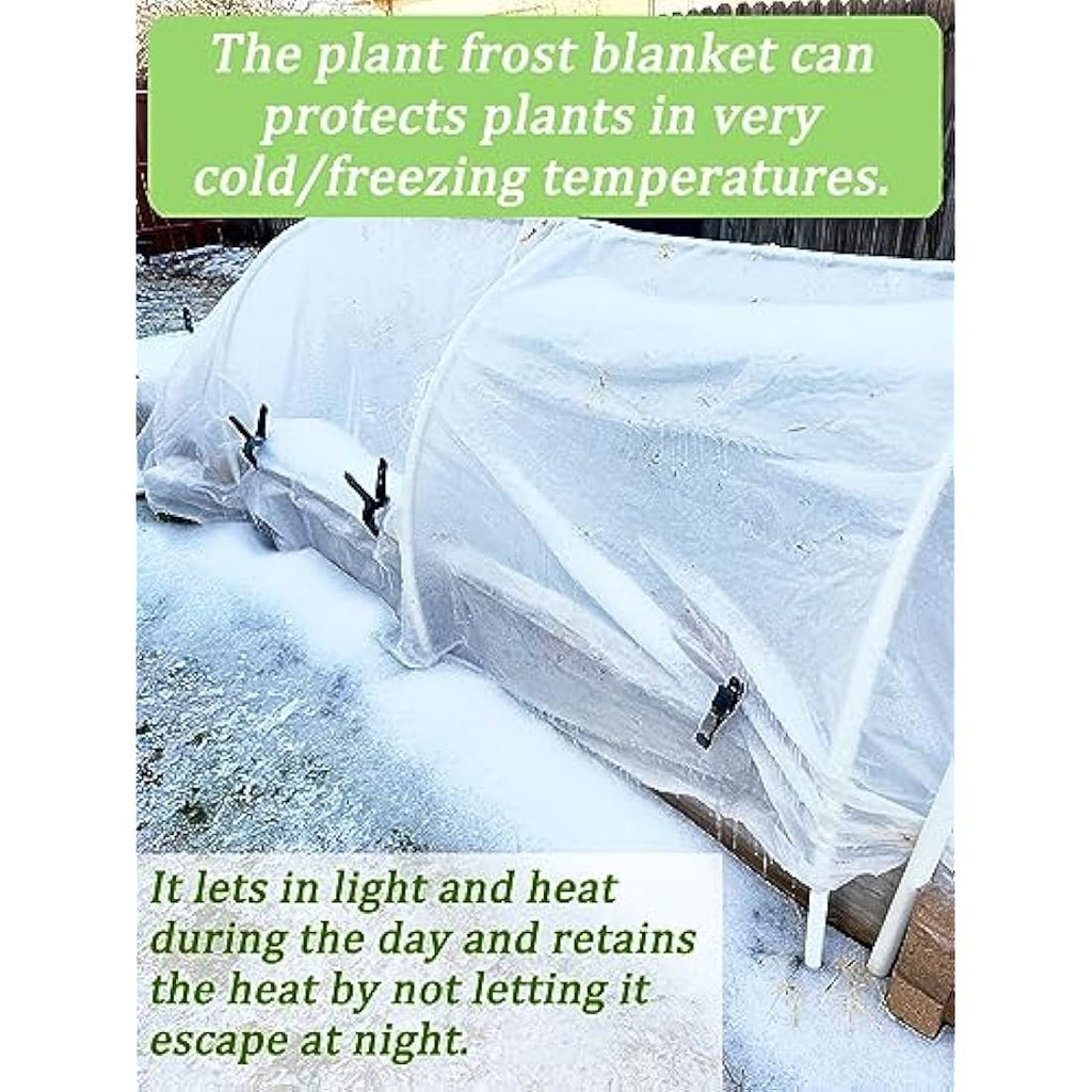 Abimars Garden Fleece 30gsm – 3m x 5m Horticultural Plant Frost Protection