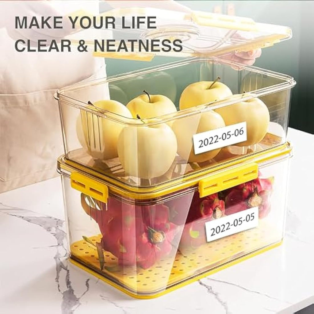 SUPVAN Label Maker Tape for E10 E11 E16 | 2 Rolls White & Transparent