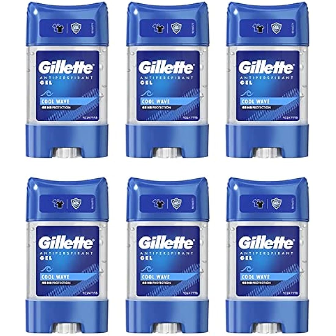 Gillette Cool Wave Clear Gel Antiperspirant Deodorant for Men – 70ml