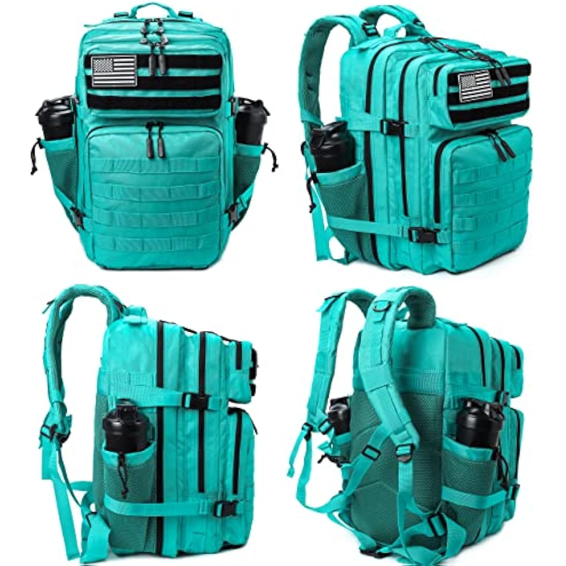 Military Tactical Backpack – 45L Waterproof Molle Rucksack