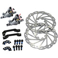 Juin Tech M1 Hydraulic Disc Brake Set for MTB & E-Bike - Gray, 160mm