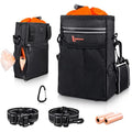 Lanktoo Dog Treat Pouch Bag with Poop Bag Holder - Waterproof Training Bag