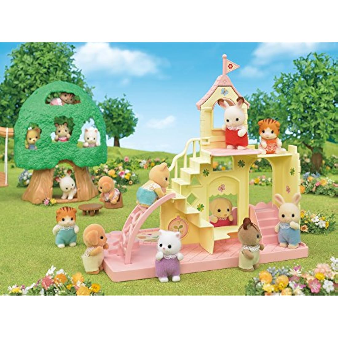 Sylvanian Families Baby Castle Playground Playset with Figure 5319