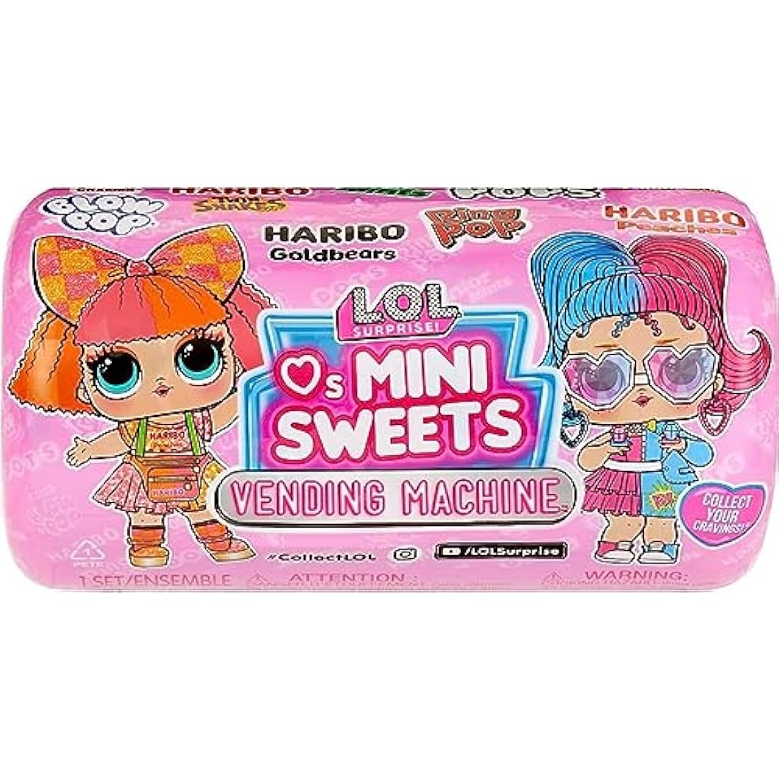 LOL Surprise Loves Mini Sweets Series 3 Vending Machine Collectible Doll