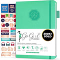GoGirl Undated Weekly Planner – Compact Goal Organizer & Journal, Emerald