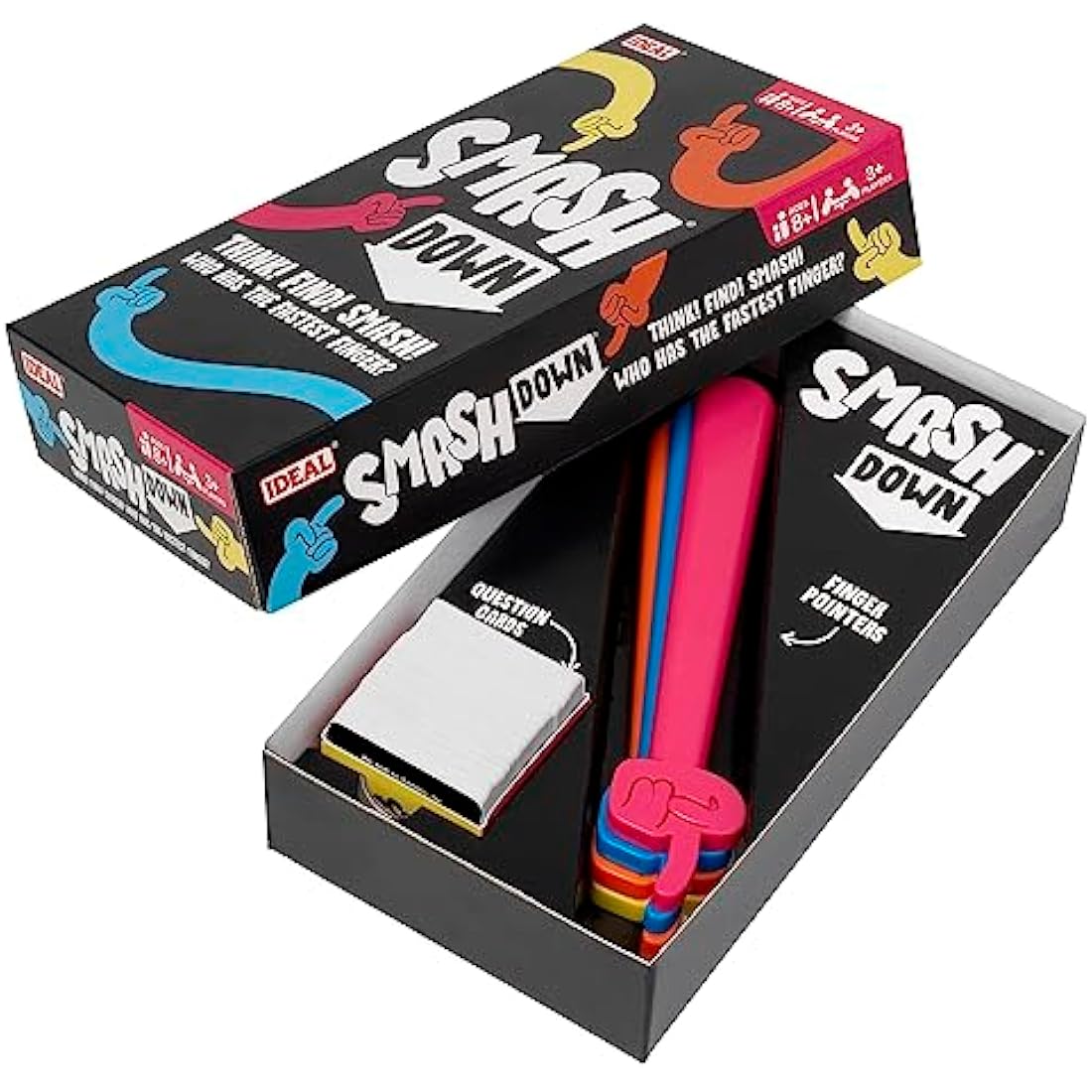 Ideal Smash Down Trivia Game – Fast-Paced Family Party Board Game
