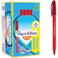 Paper Mate InkJoy 100ST Ballpoint Pens | Medium Point | Red | 50 Count