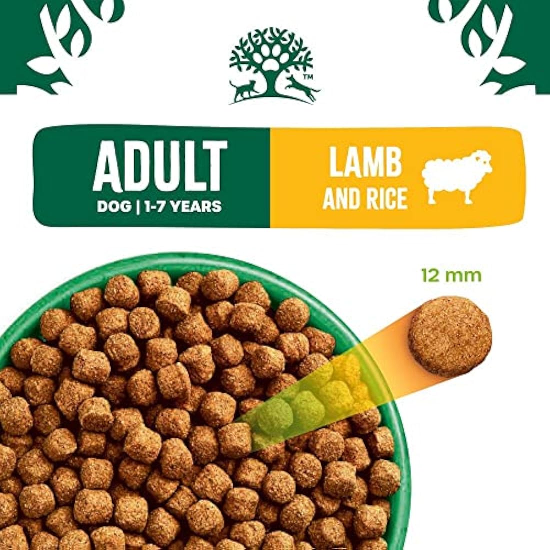 James Wellbeloved Adult Lamb & Rice Hypoallergenic Dry Dog Food - 2kg