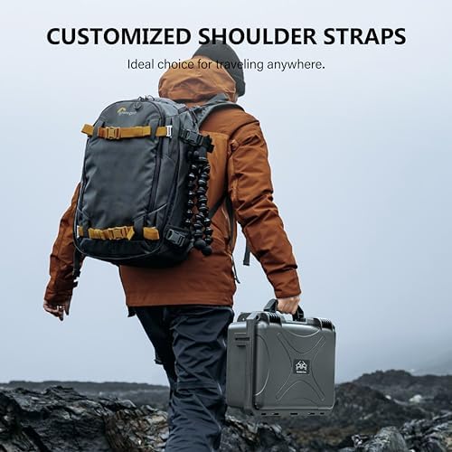 STARTRC DJI Mini 4 Pro Hard Case – Waterproof Dual Layer Carrying Case