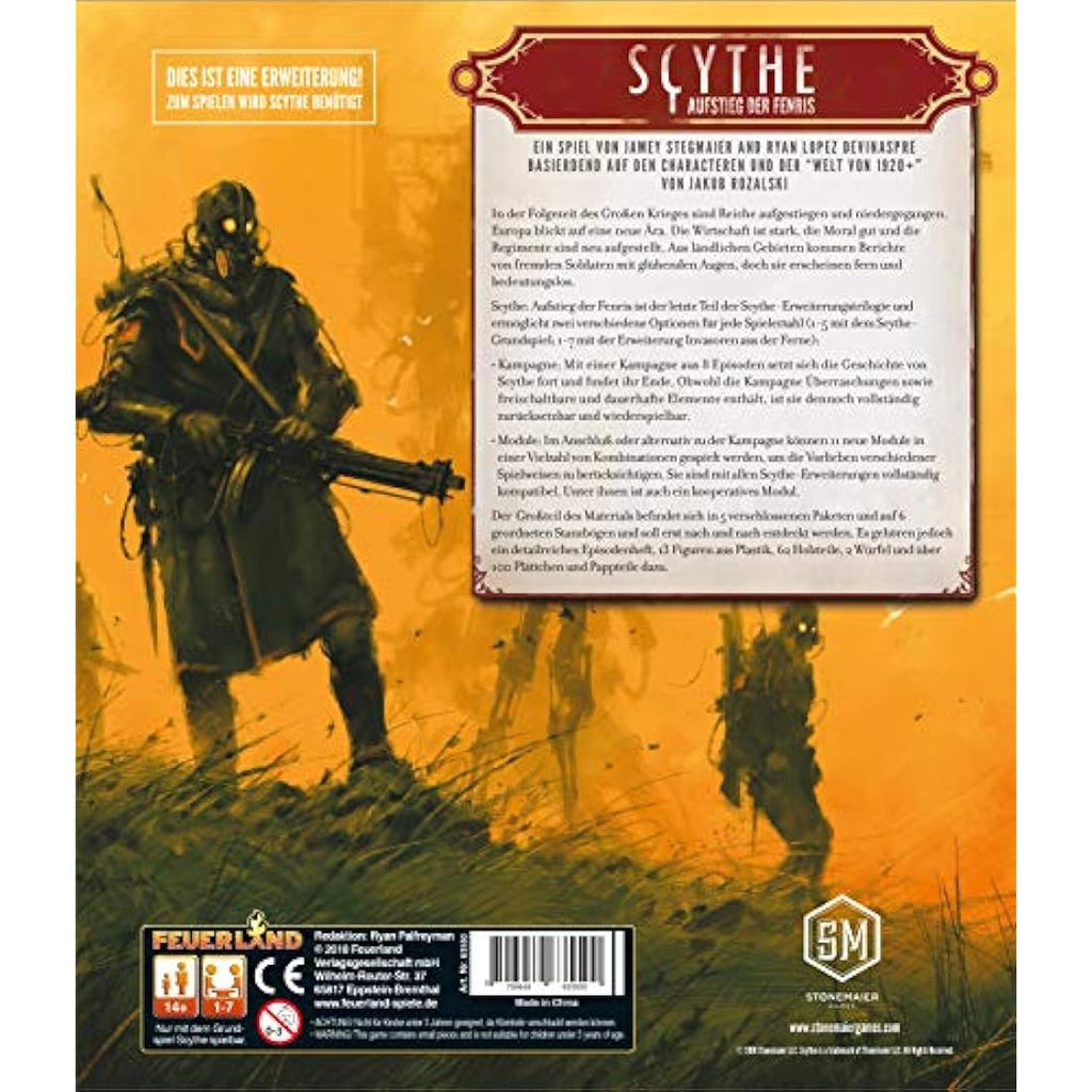 Scythe: The Rise of Fenris Expansion | Feuerland Spiele (German Edition)