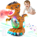 Jolof Store Walking Dinosaur Toy – Musical Sensory Crawling Toy with Spray