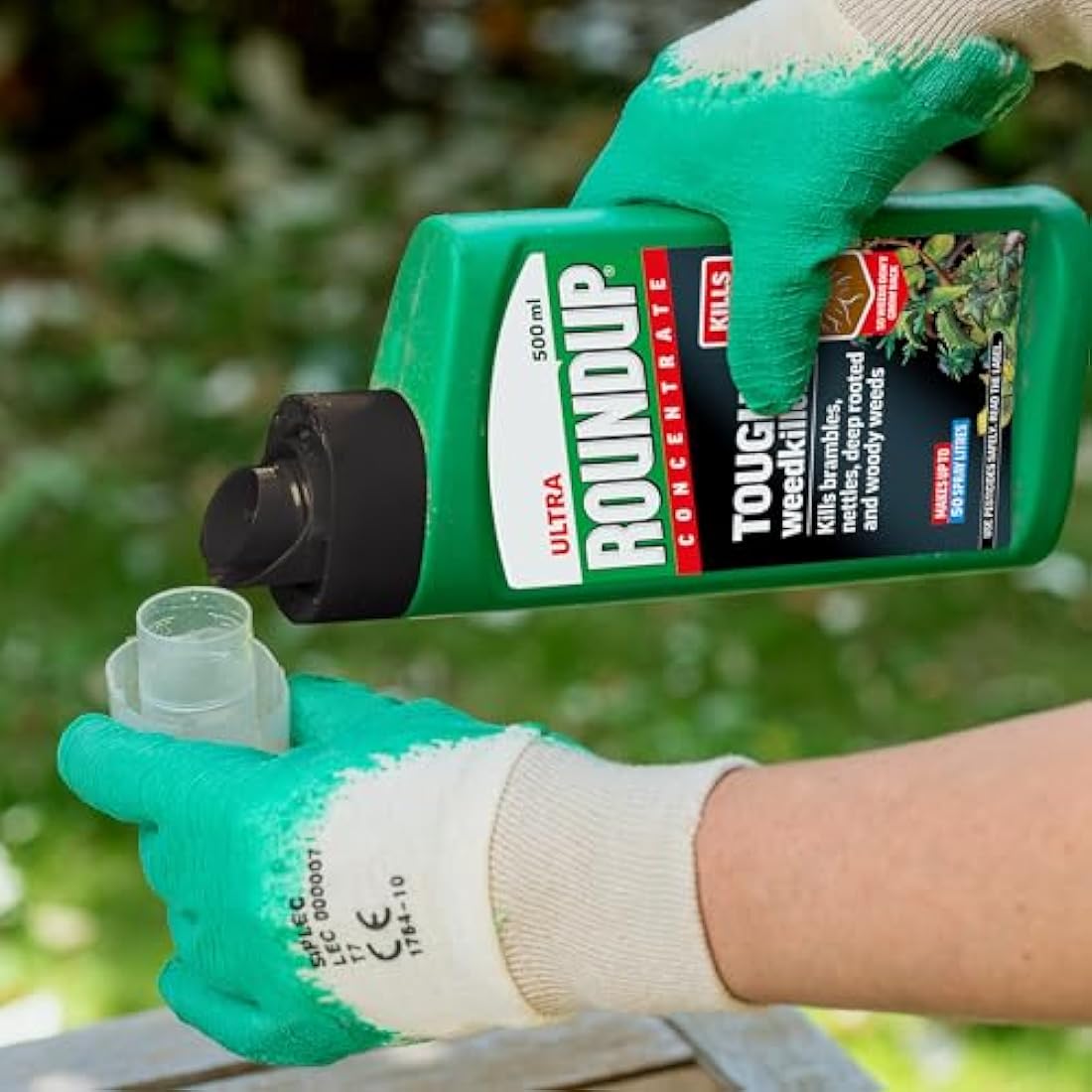 Roundup Ultra Tough Weedkiller – 500ml Systemic Glyphosate Concentrate