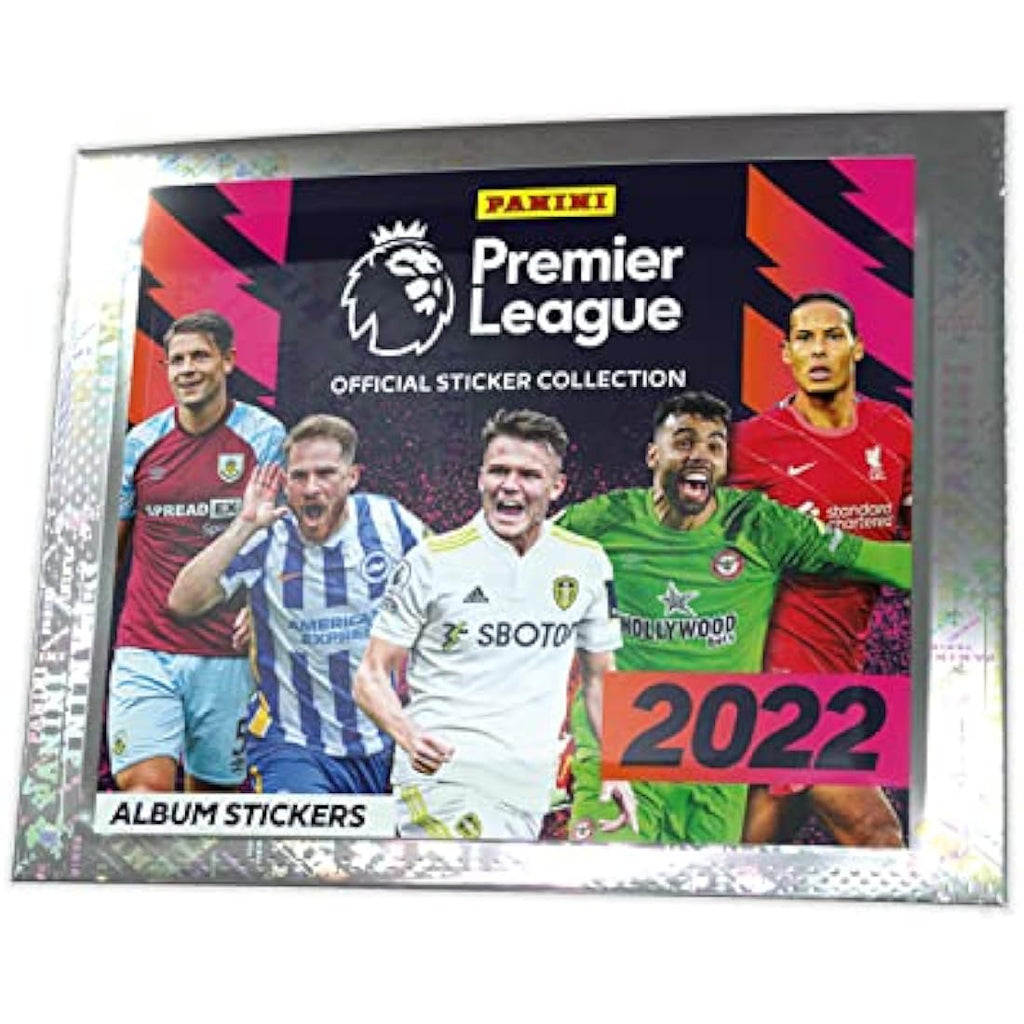 Panini Premier League 2022 Sticker Collection – 100 Packs (500 Stickers)