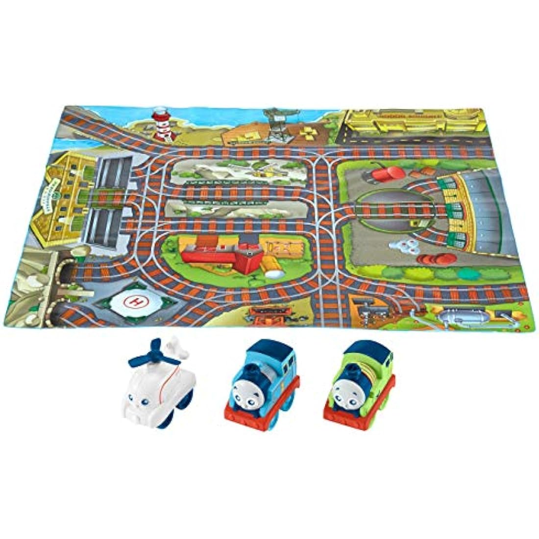 Thomas & Friends My First Playmat and Push Along Toy Train Set