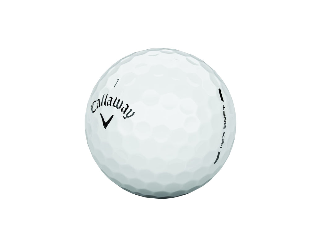Callaway Hex Soft Golf Balls 2019 - Low Compression - White, 24 Pack