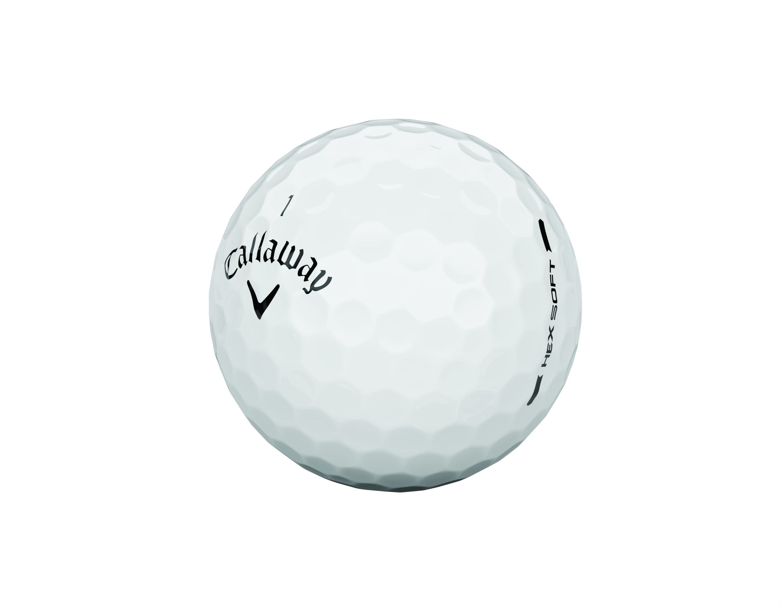Callaway Hex Soft Golf Balls 2019 - Low Compression - White, 24 Pack