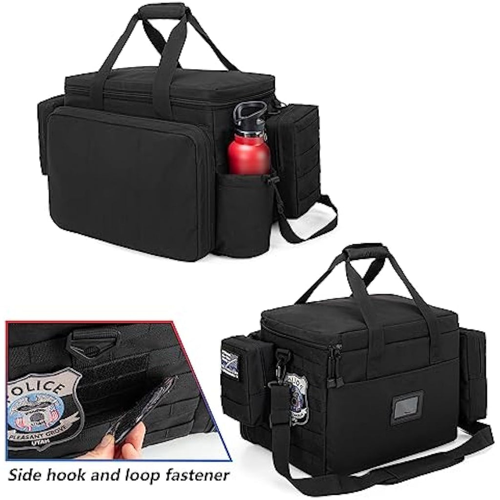 Trunab Tactical Police Gear Bag | MOLLE Car Organizer for 15.6" Laptop