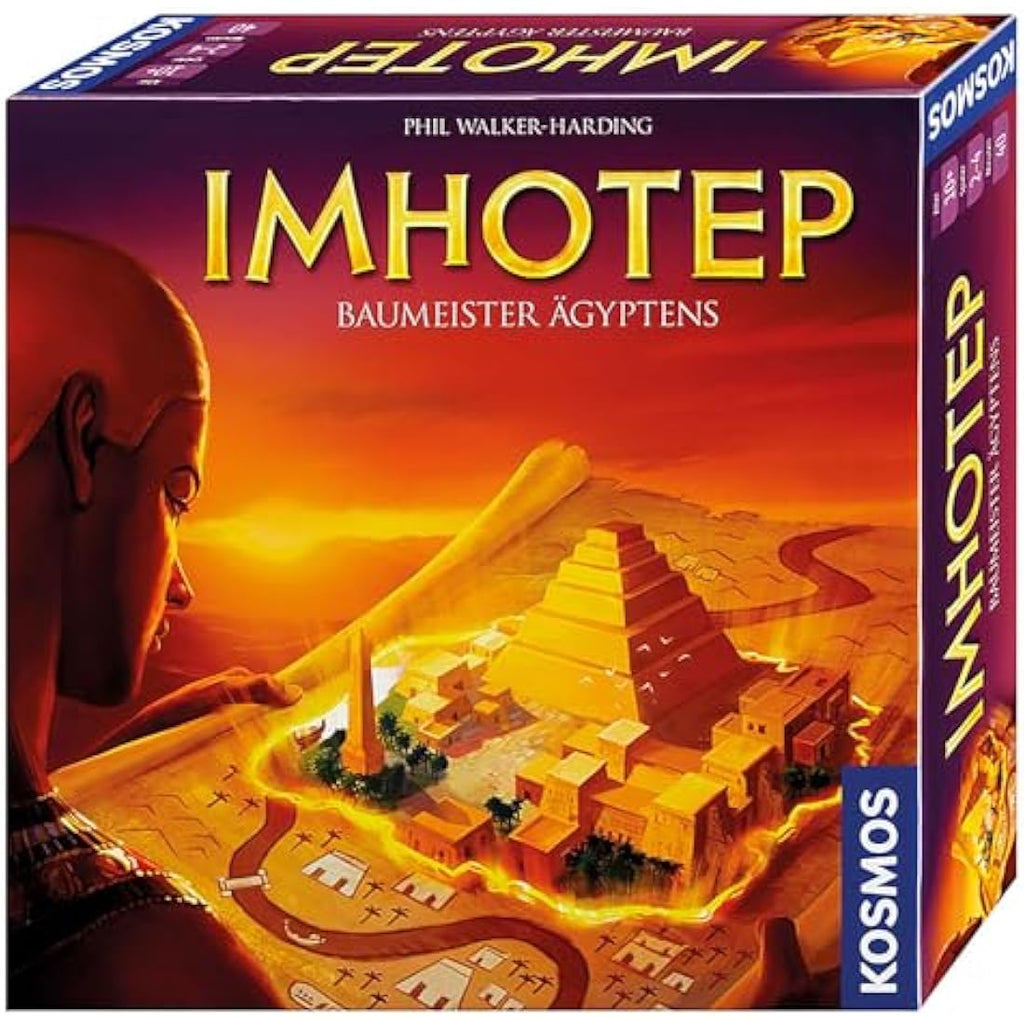 Kosmos Imhotep – Baumeister Ägyptens Familienspiel & Strategiespiel