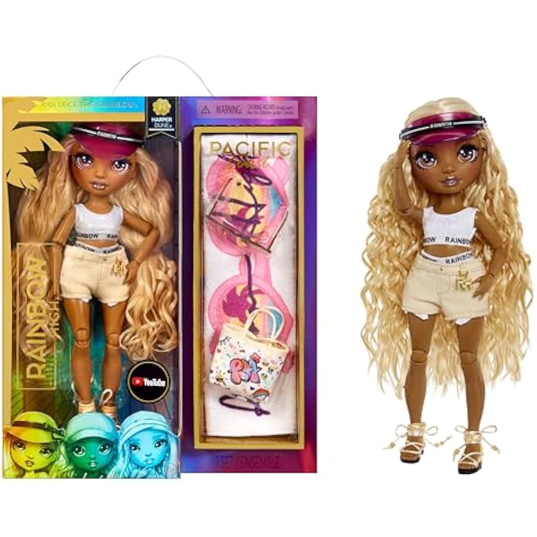 Rainbow High Pacific Coast Harper Dune Fashion Doll with Accessories