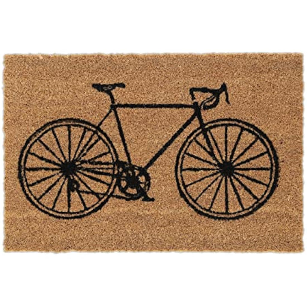 Bicycle Coir Doormat – Non-Slip Outdoor & Indoor Mat, 40x60cm
