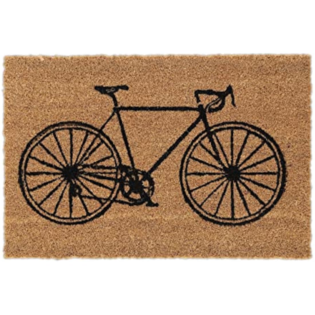 Bicycle Coir Doormat – Non-Slip Outdoor & Indoor Mat, 40x60cm