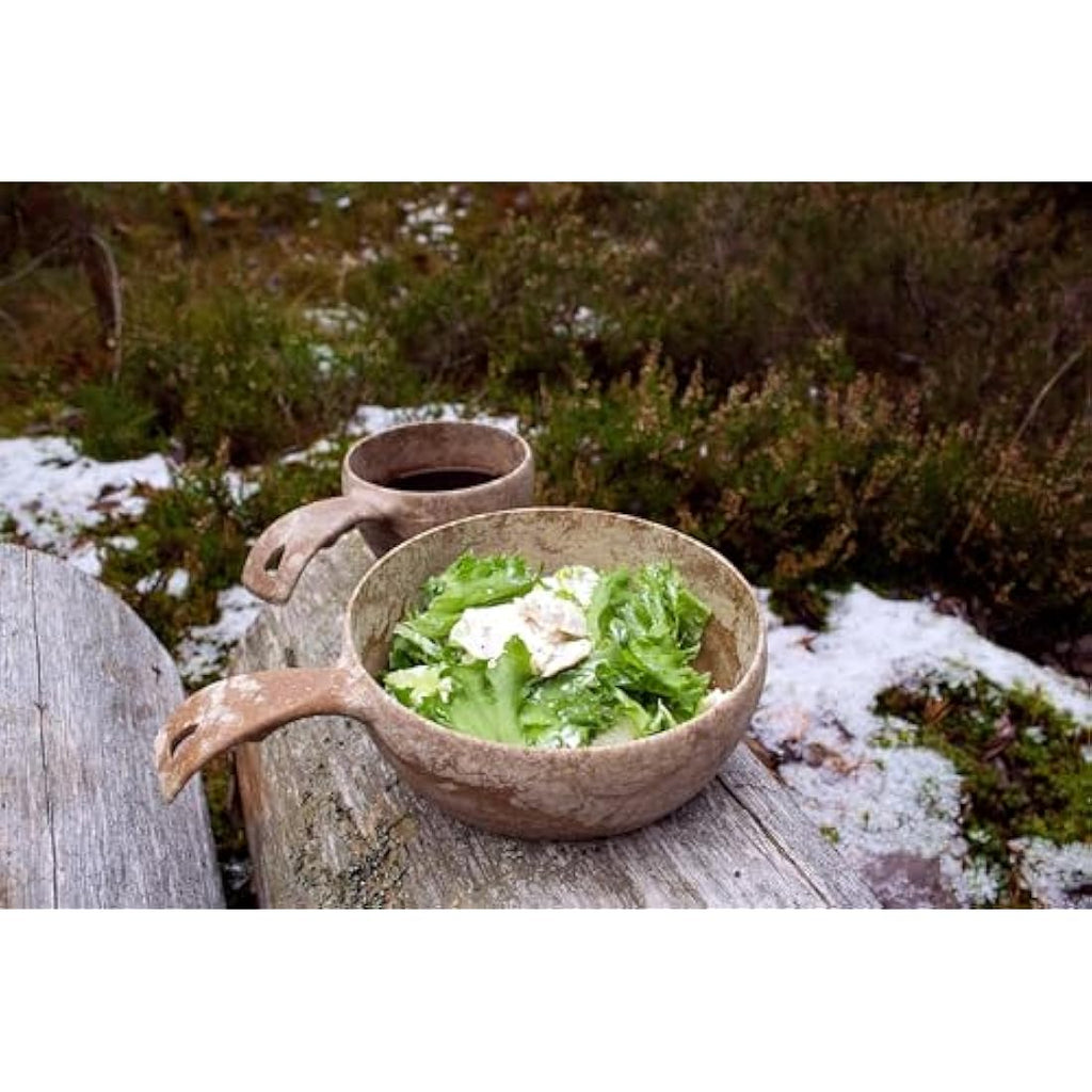 Kupilka Premium Eco Dishware Set – Finnish Natural Fibre Camping Tableware