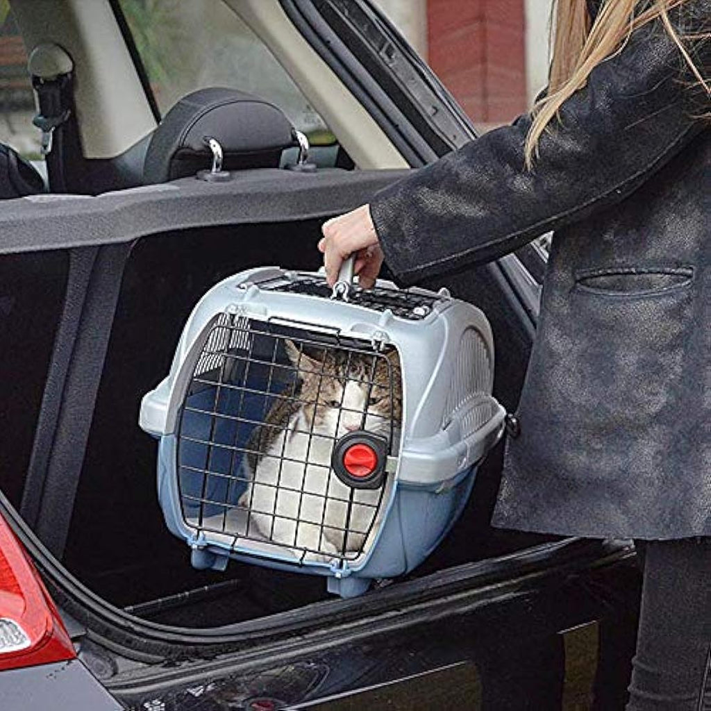 Ferplast Atlas 10 Deluxe Open Pet Carrier for Cats and Small Dogs
