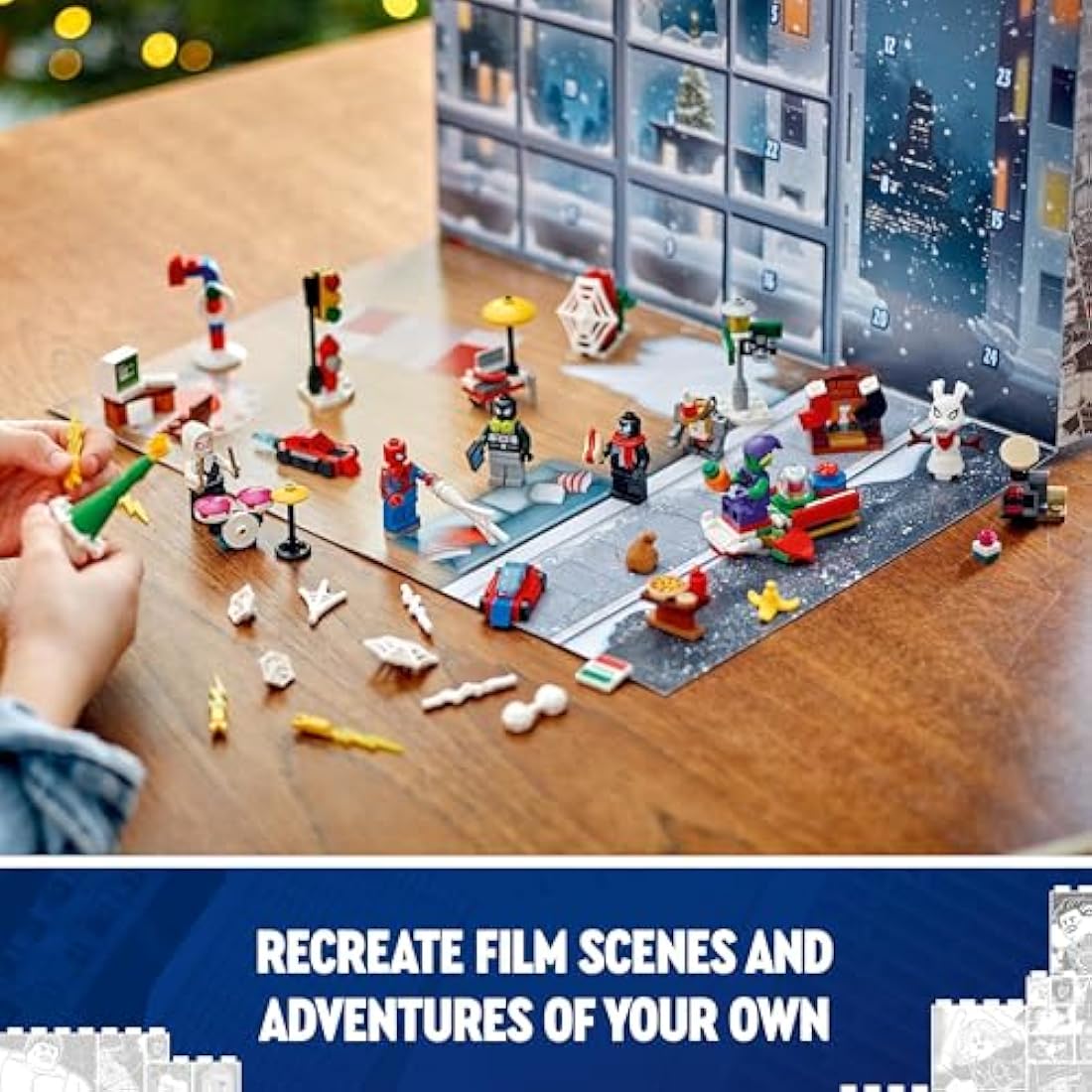 LEGO Marvel Spider-Man 2024 Advent Calendar | 24 Super Hero Toys