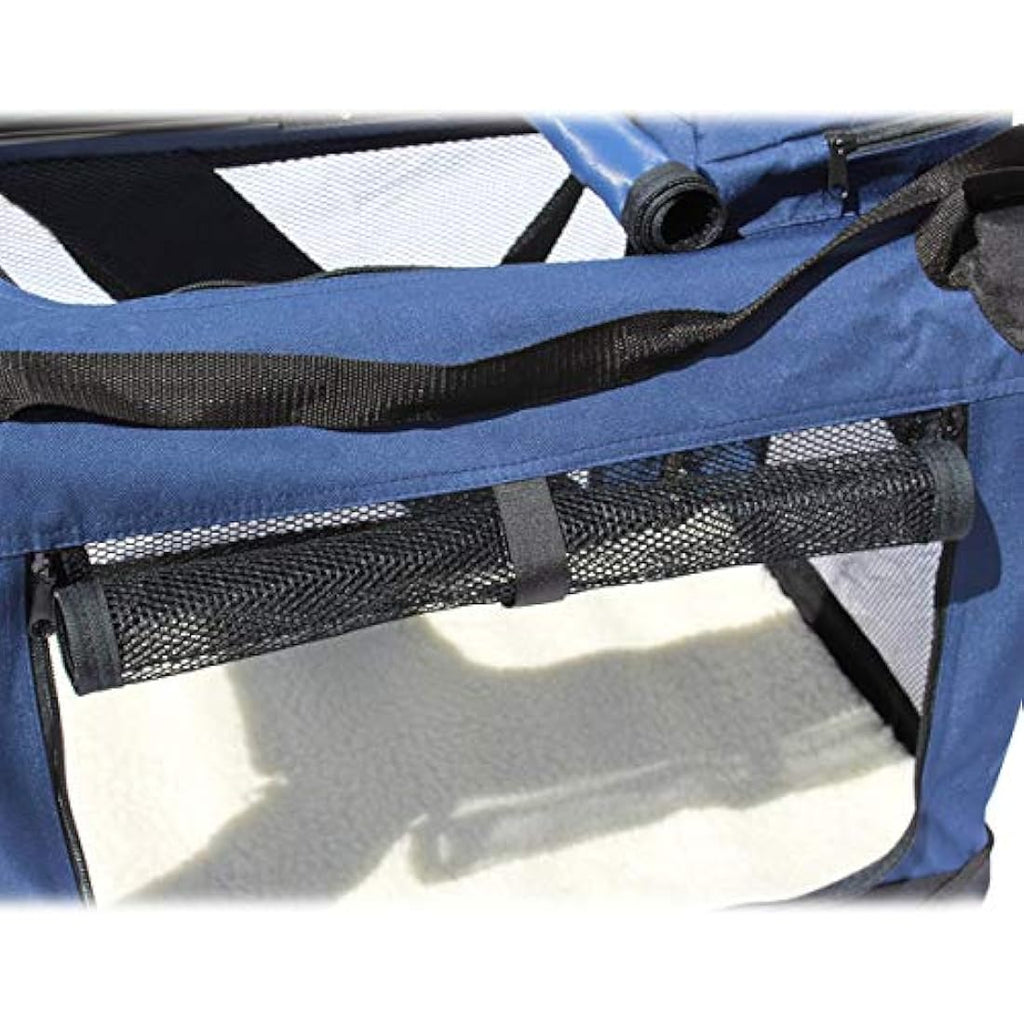 YATEK Foldable Pet Carrier Crate | High Visibility Travel Kennel