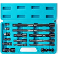 Libraton 18-Piece Socket Extension Bar Set | Cr-V Steel Drive Adapters