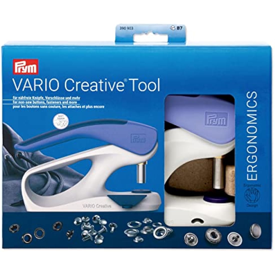 Prym Vario Creative Punching Tool for Press Fasteners and Eyelets
