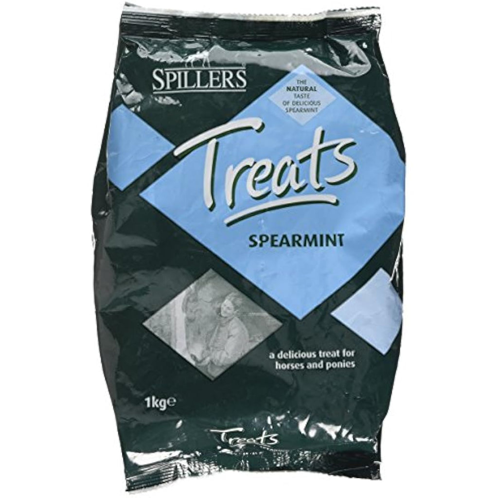 Spillers Spearmint Horse Treats - Natural Equine Rewards (8 x 1kg Bulk)