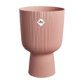 Elho Vibes Fold Coupe 30 Indoor Plant Pot - Recycled Plastic - Pink