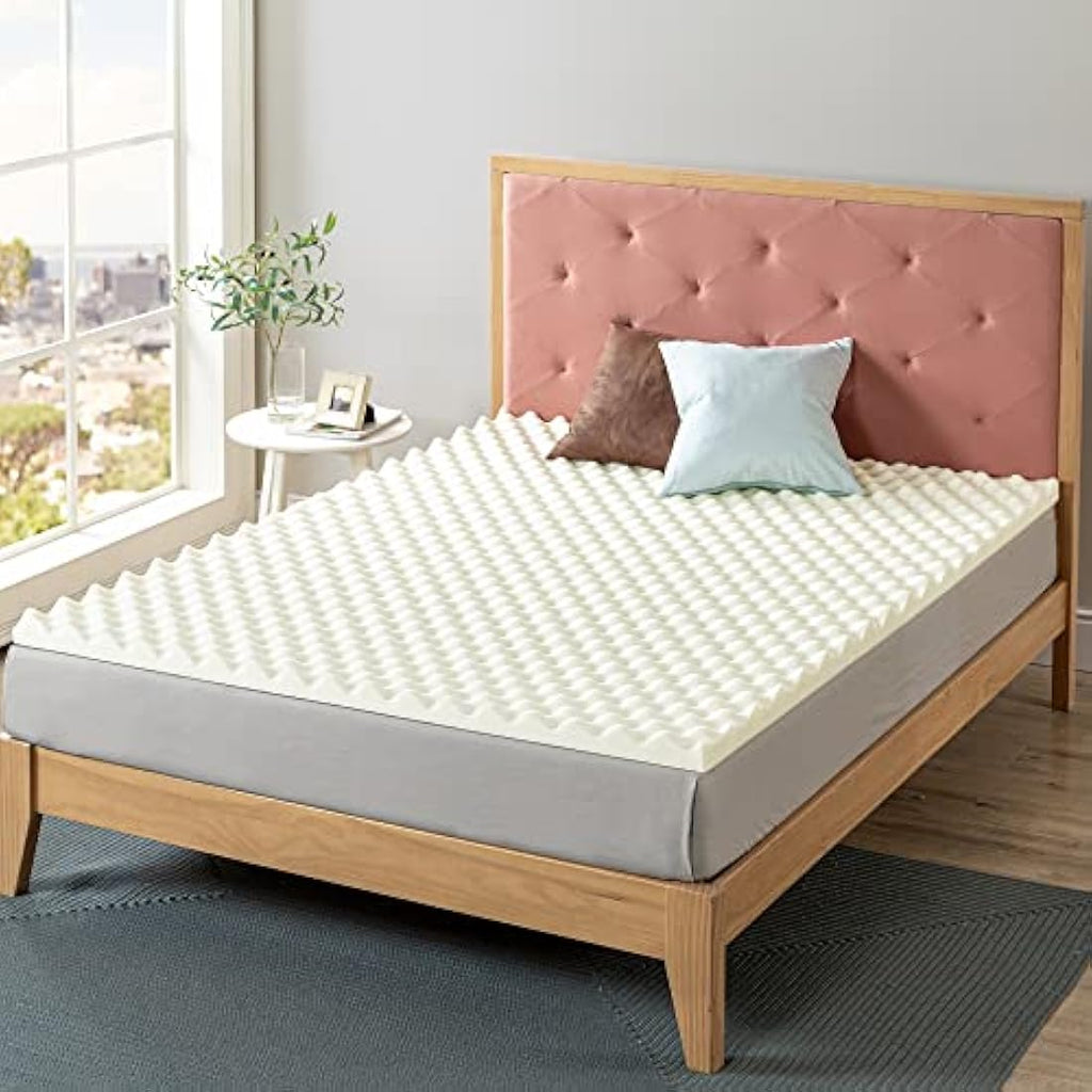 ZINUS 2 Inch Copper Cooling Memory Foam Mattress Topper - Full