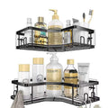 2-Pack Corner Shower Caddy – Rustproof Stainless Steel Organizer