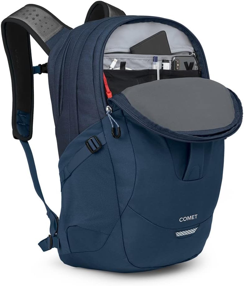 Osprey Comet Unisex Backpack | Durable Laptop Bag for Travel & Commute