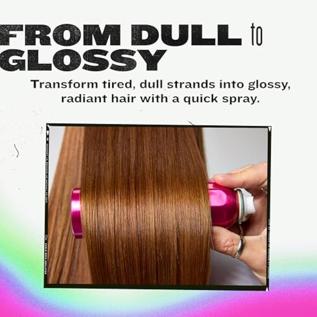 Bed Head by TIGI Headrush Shine Spray – Lightweight Glossy Mist 200ml