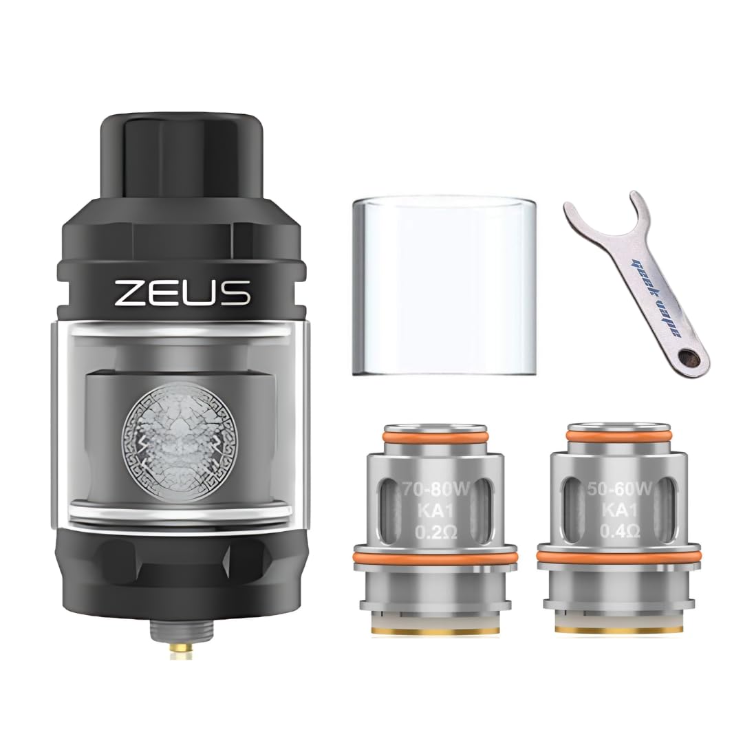 Geekvape Zeus Sub Ohm Tank – 2ml Vaping Hardware in Black