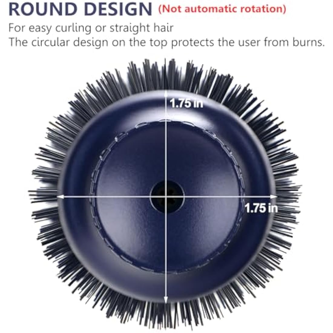 4-in-1 One-Step Hair Dryer Brush | Ionic Volumizer – Prussian Blue