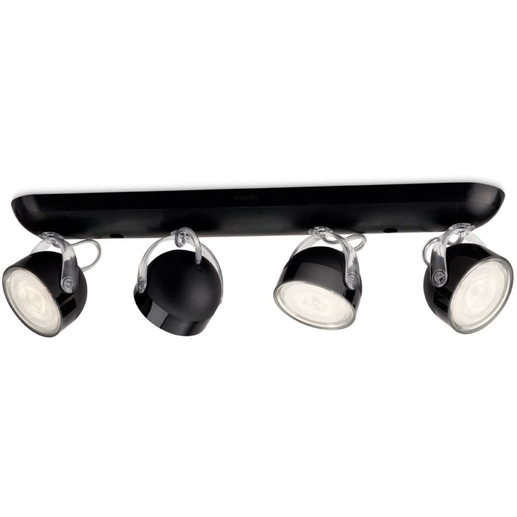 Philips MyLiving Dyna LED Spotlight Bar | 4-Bulb Ceiling Light, White