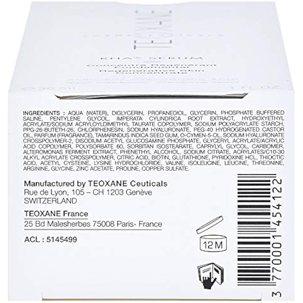 Teoxane RHA Serum – Anti-Ageing Skin Regenerating & Hydrating Care