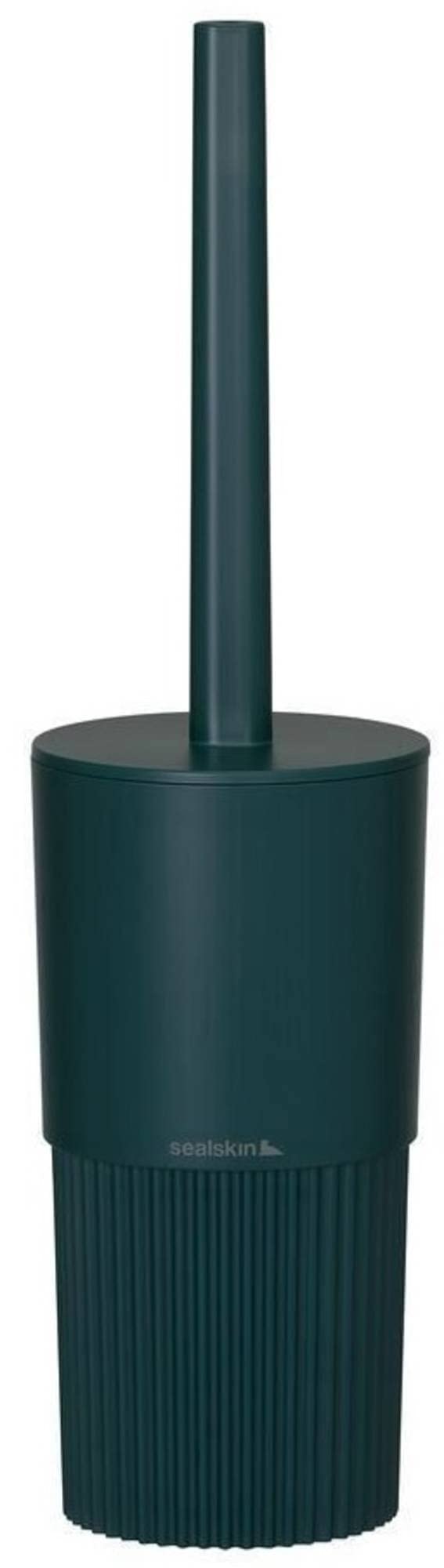 Sealskin Brave Freestanding Toilet Brush and Holder | Dark Green