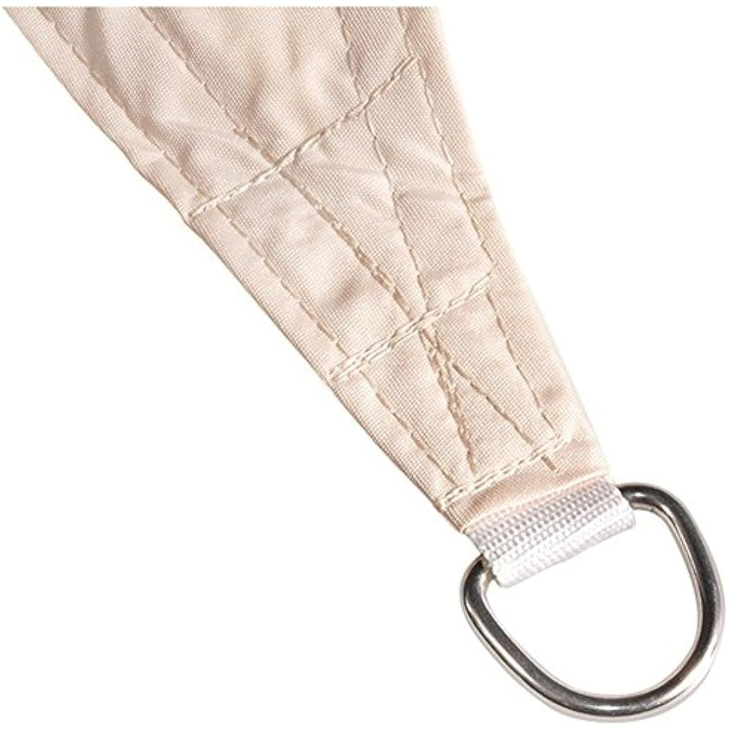 GreenBlue Rectangle Shade Sail – Waterproof UV Protection Canopy, Cream
