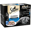 Sheba Classics Ocean Collection Wet Cat Food Pate - 48 x 85g Trays