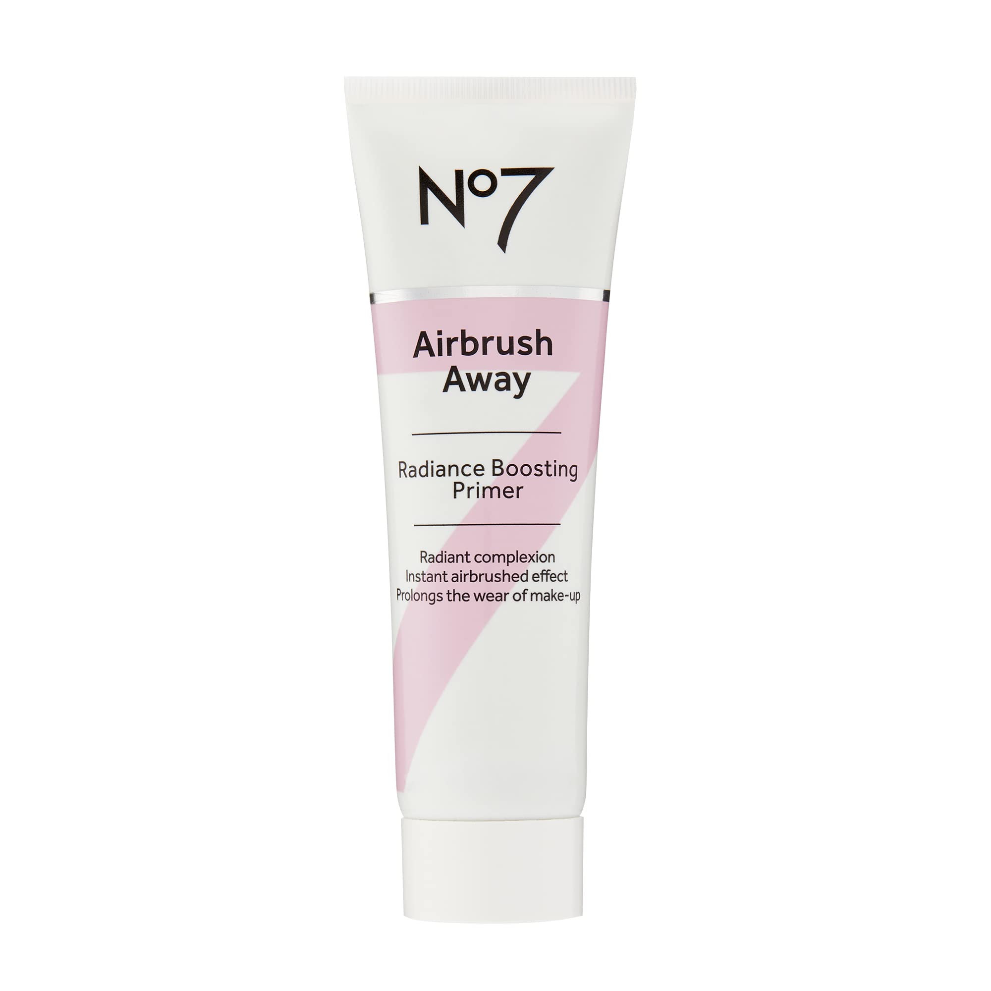 No7 Airbrush Away Radiance Boosting Primer | Illuminating Face Base - 1 oz