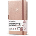 Clever Fox Password Book 2nd Edition – Rose Gold Login Organizer