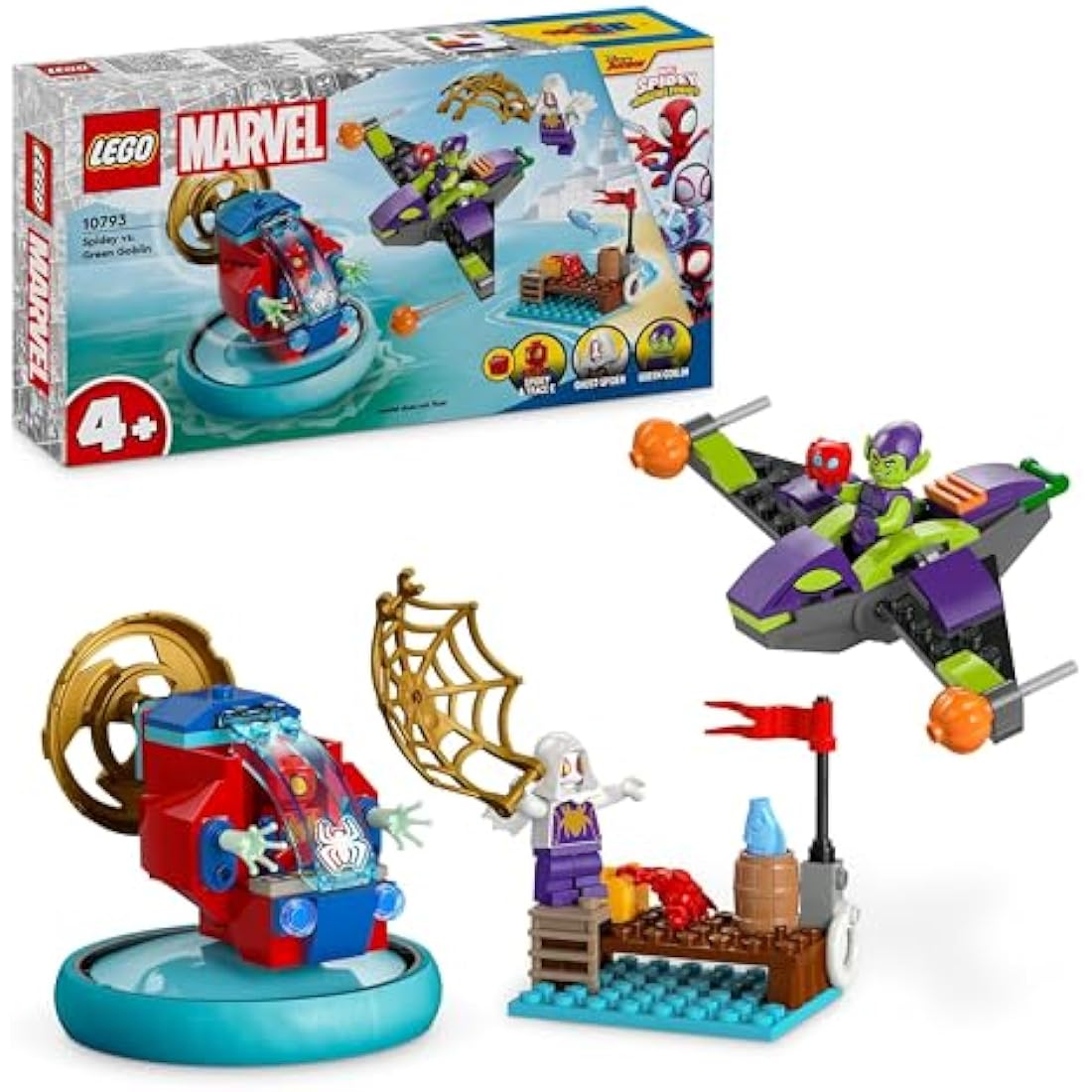LEGO Marvel Spidey vs. Green Goblin Building Toy Set 10793