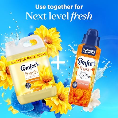Comfort Sunshiny Days Fabric Conditioner - 160 Washes (4.8 L)