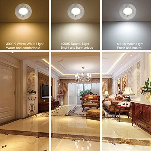 Sweier 90-Min Fire Rated GU10 LED Downlight | Satin Nickel 5W 3000K 4-Pack